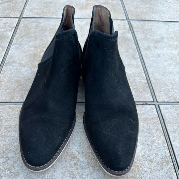 J.Crew Suede Booties Black Flats - Picture 11 of 12